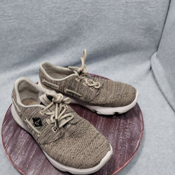 Sperry Mens Size 6.5 Gray Wool & Synthetic Sneakers - Picture 2 of 9